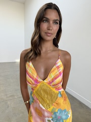 Never Fully Dressed Yellow Floral Imogen Dress - Image 5 of 6