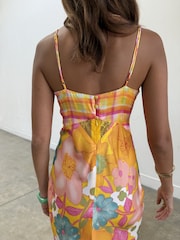 Never Fully Dressed Yellow Floral Imogen Dress - Image 6 of 6