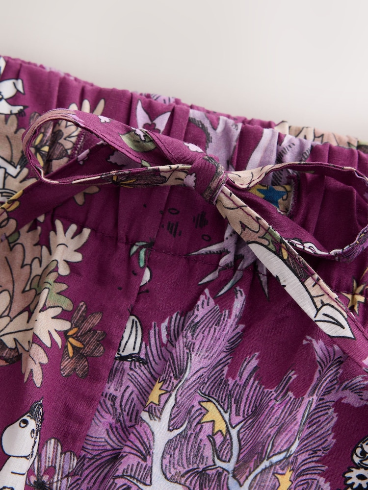 Cath Kidston Burgundy Red Moomins Button Through Pyjamas - Image 4 of 4