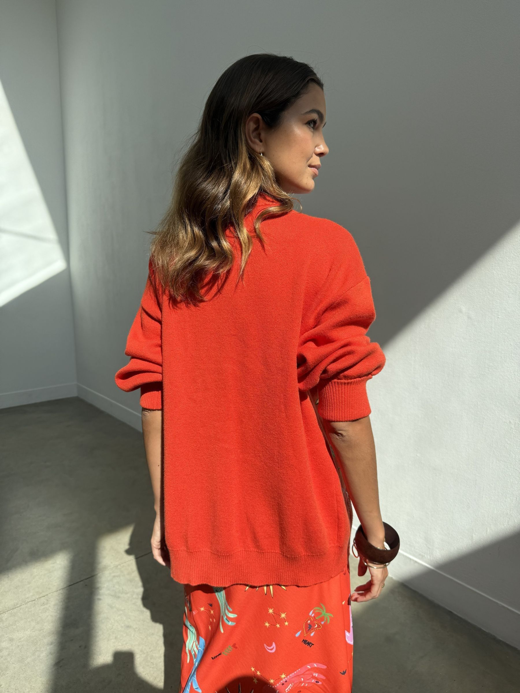 Buy Never Fully Dressed Orange Tomato Celestial Cardigan from Next