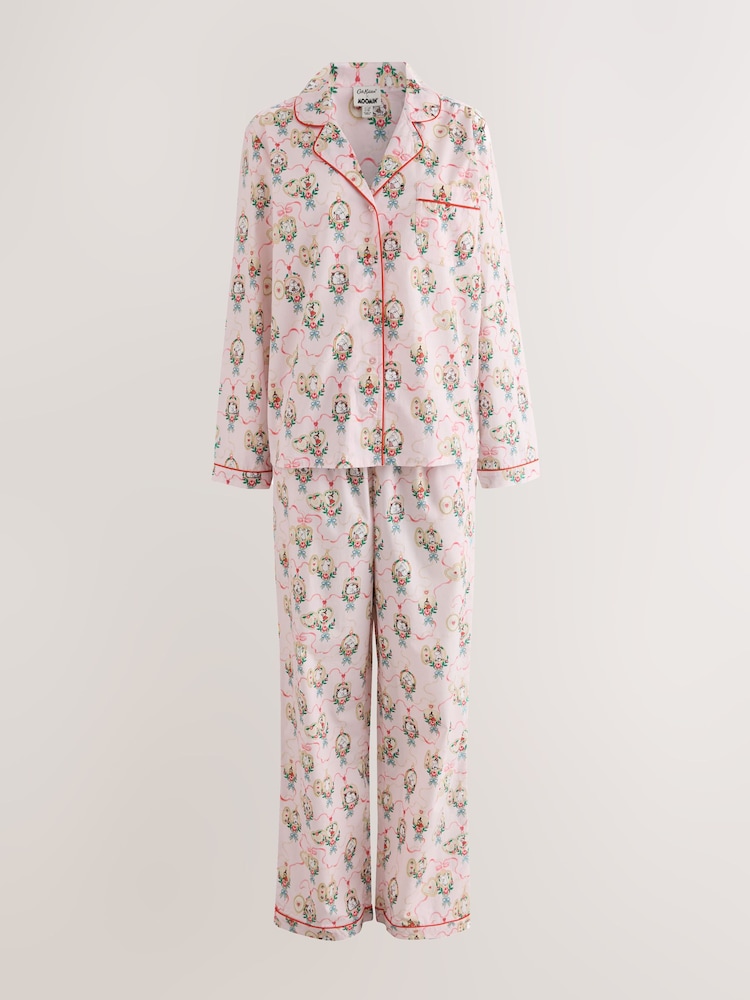 بيجامة مزودة بأزرار كاملة من Cath Kidston - صورة 1 من 4
