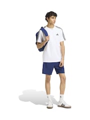 adidas Blue Essentials 3-Stripes Chelsea Lite Woven Shorts - Image 3 of 6