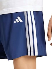 adidas Blue Essentials 3-Stripes Chelsea Lite Woven Shorts - Image 4 of 6