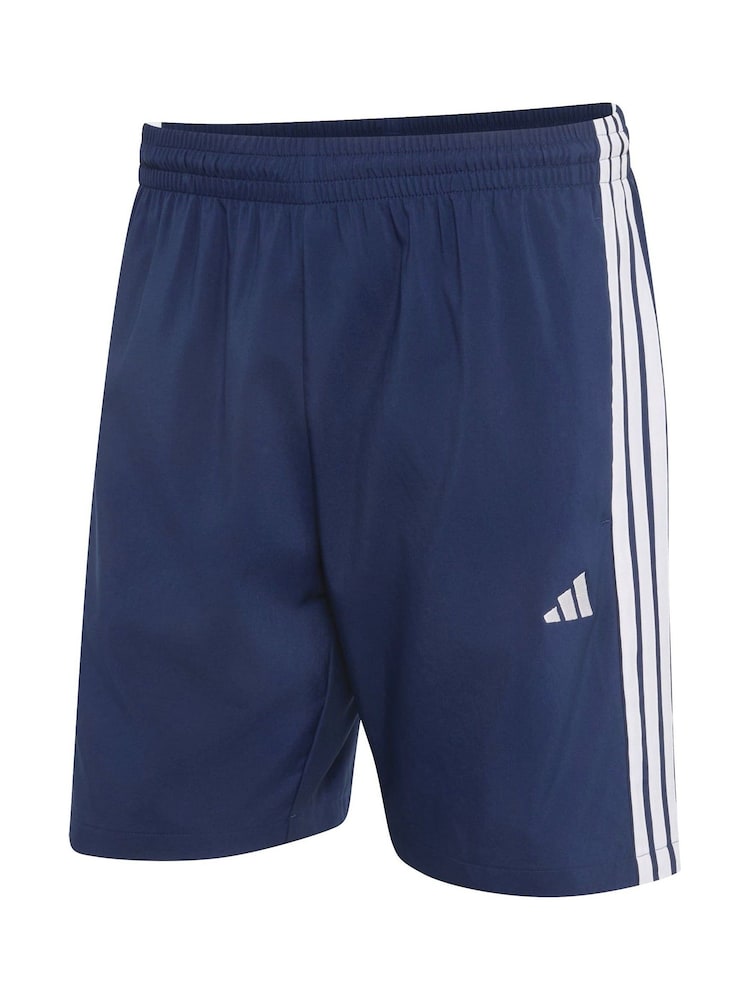 adidas Blue Essentials 3-Stripes Chelsea Lite Woven Shorts - Image 6 of 6 adidas Blue Essentials 3-Stripes Chelsea Lite Woven Shorts - Image 6 of 6