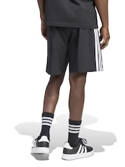 adidas Black Essentials 3-Stripes Chelsea Lite Woven Shorts - Image 2 of 6