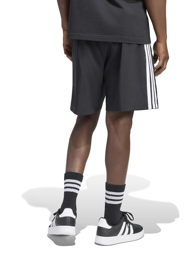 adidas Black Essentials 3-Stripes Chelsea Lite Woven Shorts - Image 2 of 6 adidas Black Essentials 3-Stripes Chelsea Lite Woven Shorts - Image 2 of 6