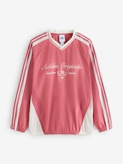 adidas Originals Pink Light Crew Sweat Top - Image 1 of 1