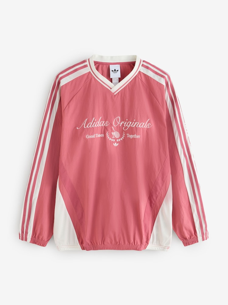 adidas Originals Pink Light Crew Sweat Top - Image 1 of 1
