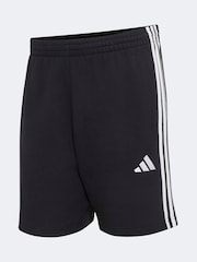 Musta - adidas Essentials 3-Stripes French Terry Shorts - Kuva 6 / 6