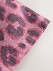Estampado animal rosa - Pantalones cortos sin cierres (3-16 años) - Imagen 4 de 4