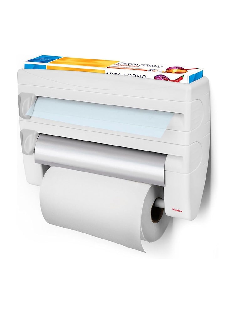 metaltex White Roll Kitchen Dispenser - Image 4 of 4