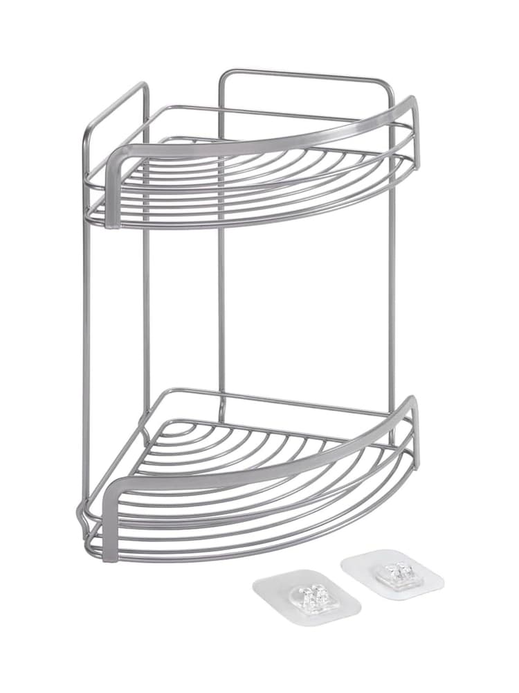 metaltex Silver Origin Luxy 2 Tier Corner Shelf - Image 2 of 2