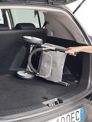 metaltex Grey Magnolia Shopping Trolley - Image 1 of 5