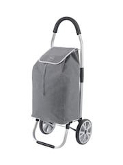 metaltex Grey Magnolia Shopping Trolley - Image 2 of 5