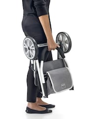 metaltex Grey Magnolia Shopping Trolley - Image 5 of 5