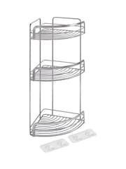 metaltex Silver Origin Luxy 3 Tier Corner Shelf - Image 2 of 2