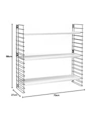 metaltex Multi Libro Shelving Unit - Image 3 of 3