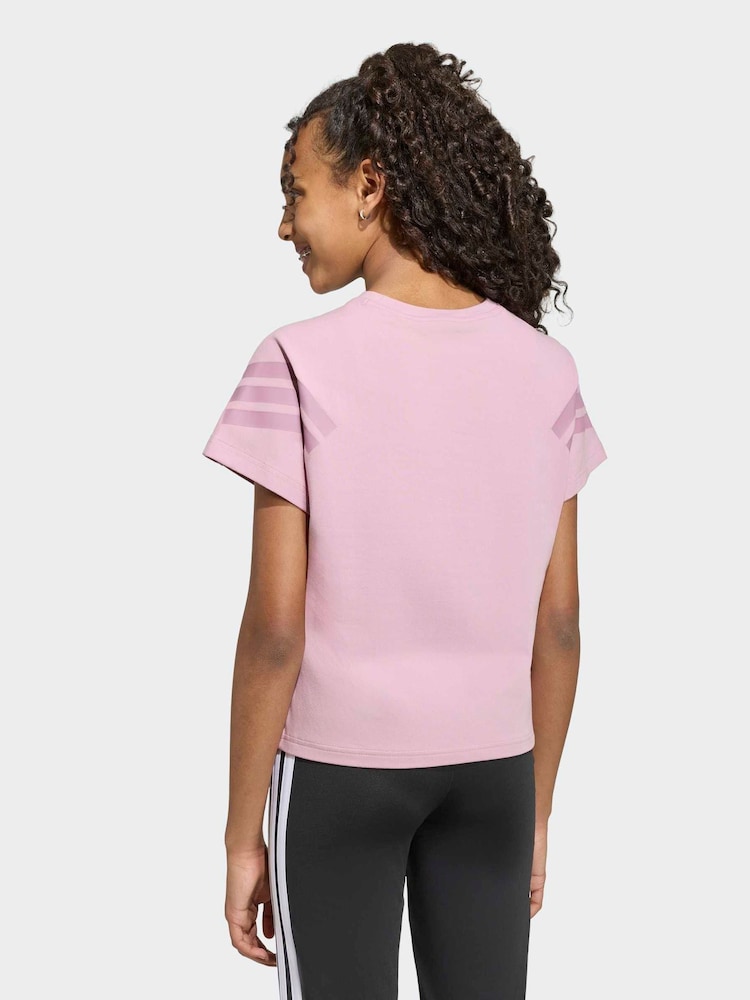 Rosa - Camiseta adidas - Imagen 2 de 4