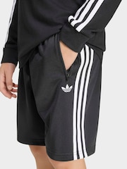 adidas Originals Black Firebird Shorts - Image 1 of 8
