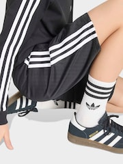 adidas Originals Black Firebird Shorts - Image 6 of 8