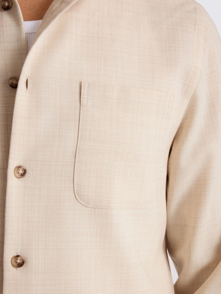 MOSS Natural Tropical Overshirt - Image 2 of 4 MOSS Natural Tropical Overshirt - Image 2 of 4