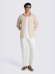 MOSS Natural Tropical Overshirt - Image 3 of 4