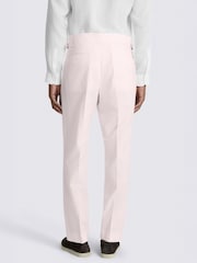MOSS Pink Cotton Pleated Trousers - Image 2 of 4