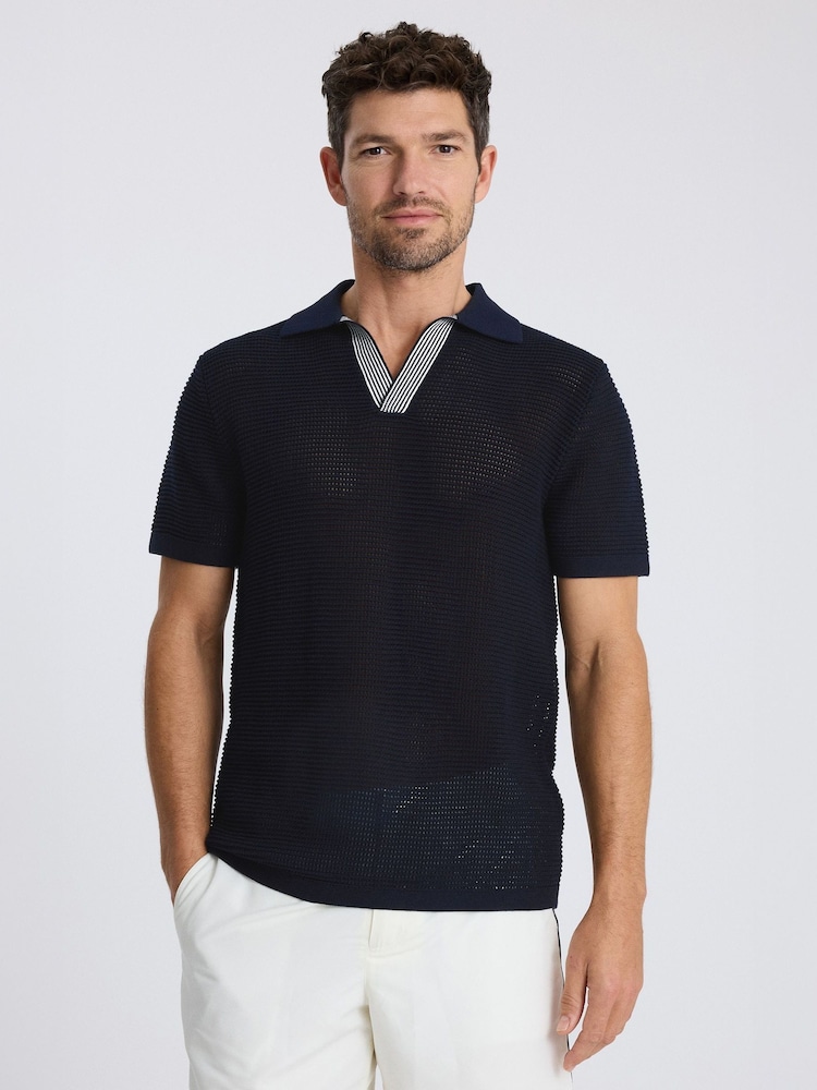 Polo de manga corta de punto abierto MOSS Skipper - Imagen 1 de 3