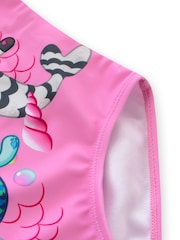 Character Pink Gabby’s Dollhouse Swimming Costume Swimsuit - Image 5 of 11