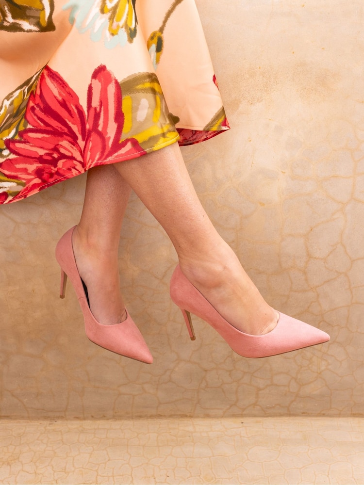 Novo Pink Immaculate Court Shoes - Image 1 of 6