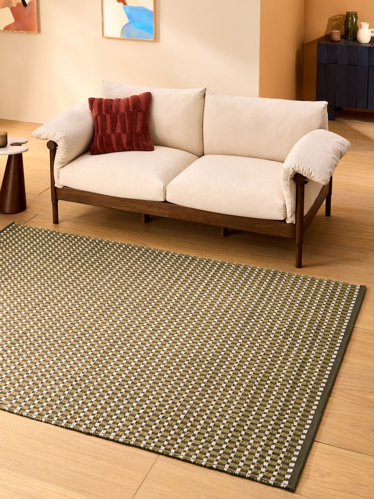 MADE.COM Green Ember Rug - Image 1 of 4