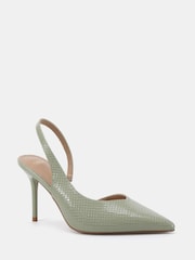 Novo Green Standard Fit Hayley Sweetheart Slingback Courts - Image 3 of 6