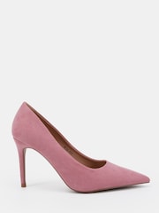 Novo Pink Wide Fit Immaculate Court Shoes - Image 2 of 6