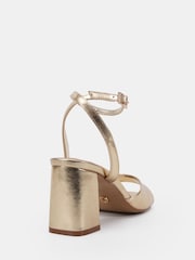 Novo Gold Standard Fit Lydia Block Heel Ankle Strap Sandals - Image 3 of 6