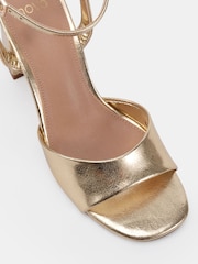 Novo Gold Standard Fit Lydia Block Heel Ankle Strap Sandals - Image 5 of 6