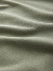 Khaki Green Overarm Stripe Polo Shirt - Image 9 of 9
