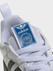 adidas Originals White Samba Quickon Trainers - Image 10 of 10