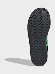 adidas Black/Green VL Court 3.0 Trainers - Image 6 of 8