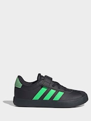 adidas Black Vl Court 3.0 Trainers - Image 1 of 8