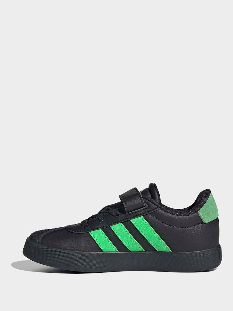 adidas Black Vl Court 3.0 Trainers - Image 2 of 8 adidas Black Vl Court 3.0 Trainers - Image 2 of 8