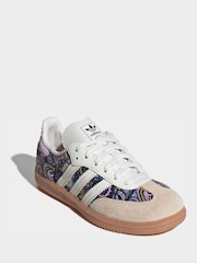 adidas Originals White Samba Trainers - Image 1 of 9