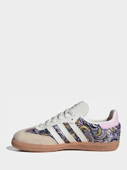 adidas Originals White Samba Trainers - Image 4 of 9