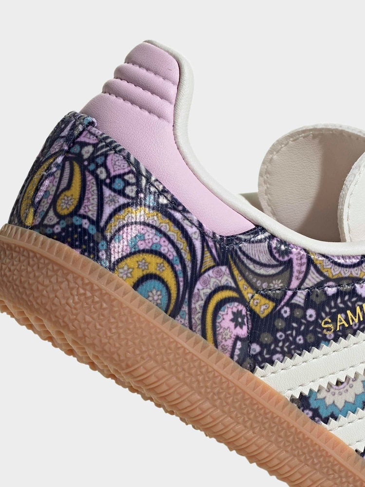adidas Originals White Samba Trainers - Image 9 of 9