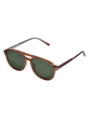 Estella Bartlett Brown Amber Hong Kong Sunglasses - Image 4 of 5