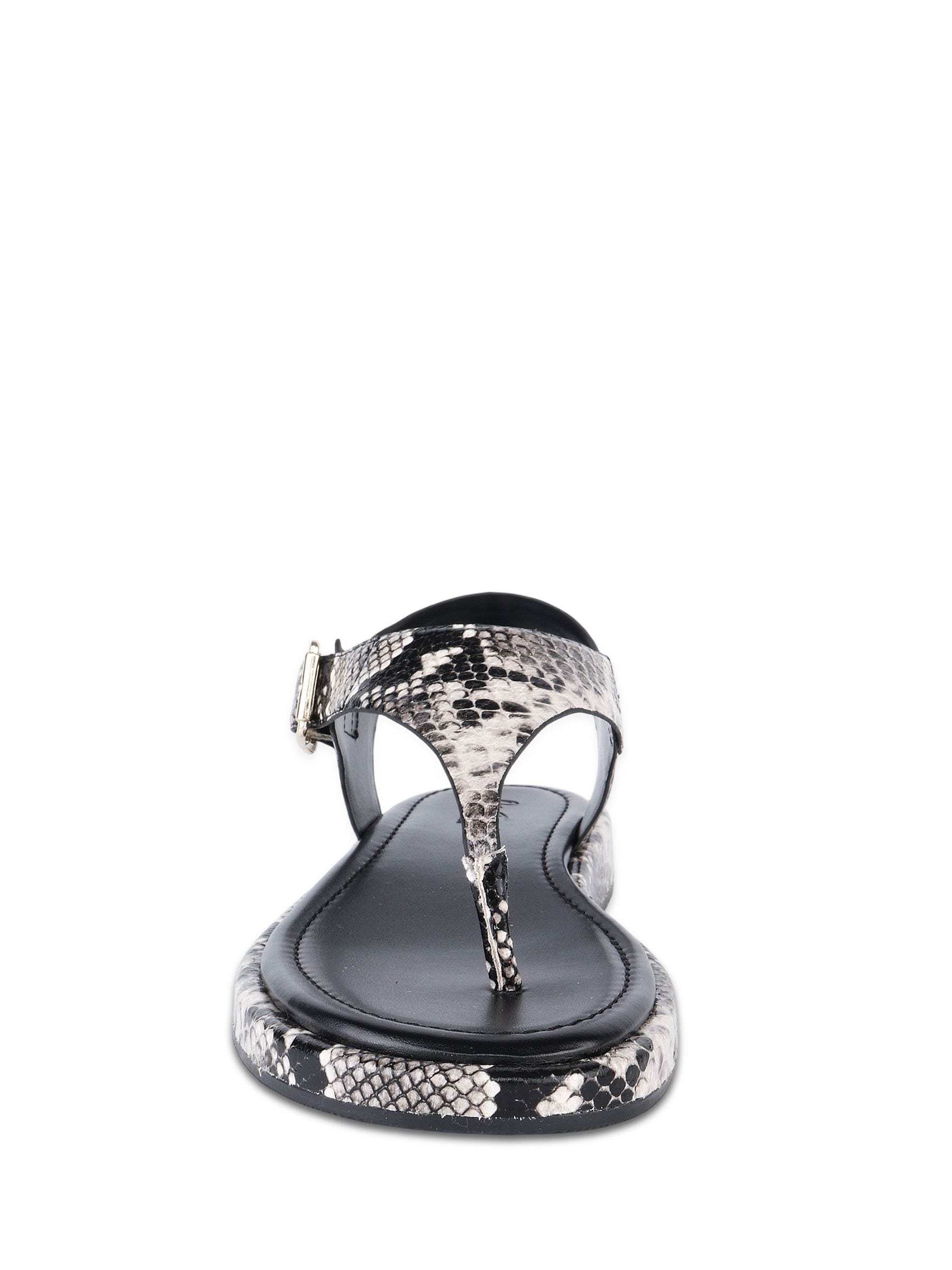 Buy Off The Hook Animal Adelie Leather Thong Flat Sandals from
