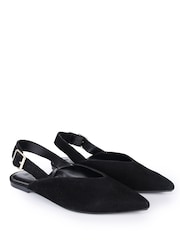 Off The Hook Shenley Suede Leather Slingback Ballet Flats - Bild 4 von 6