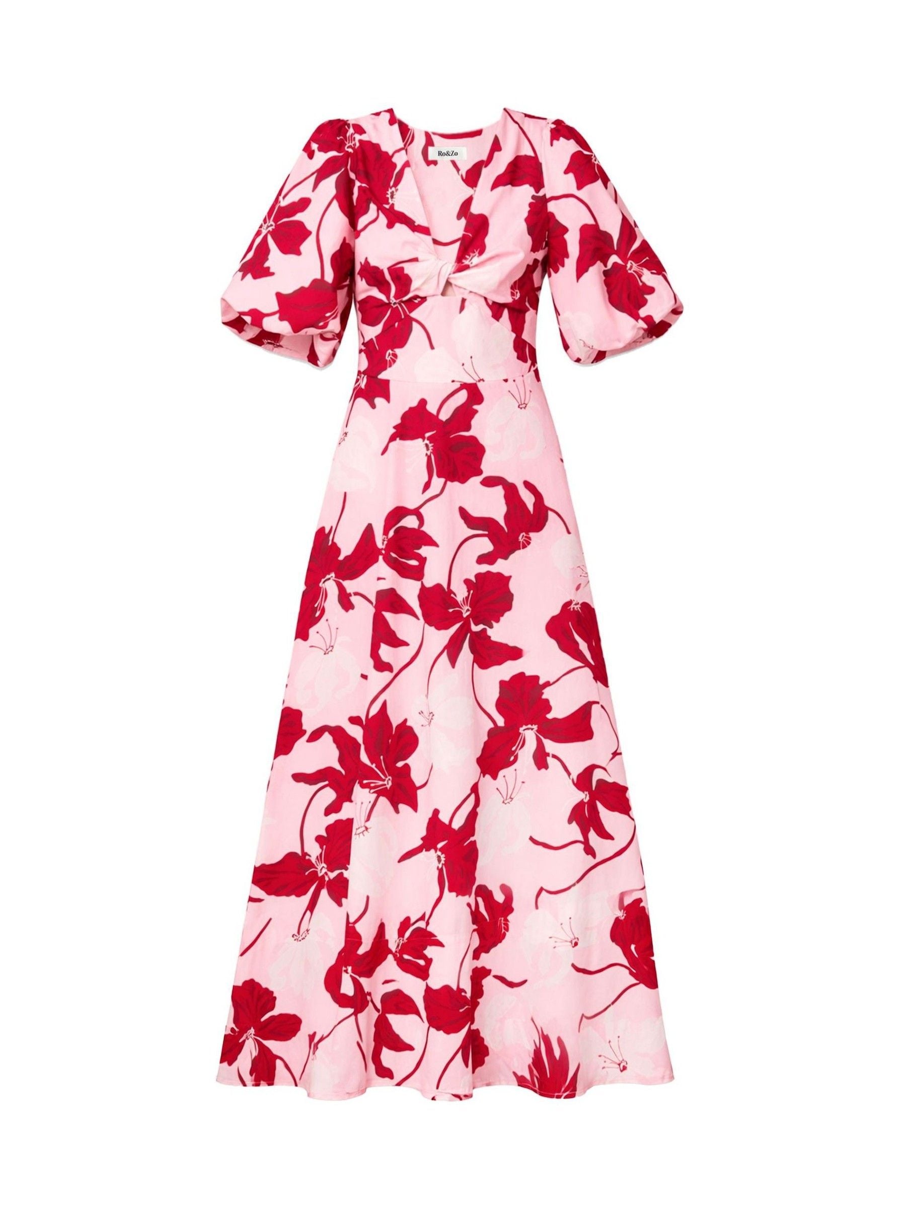 Buy Ro&Zo Red Mina Floral Dress from Next USA