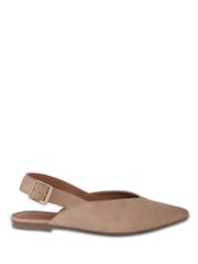 Off The Hook Shenley Suede Leather Slingback Ballet Flats - Bild 1 von 6