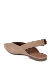 Off The Hook Shenley Suede Leather Slingback Ballet Flats - Bild 2 von 6