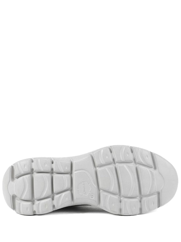 Pavers Black Wide Fit Memory Foam Lace-Up Trainers - Image 5 of 5